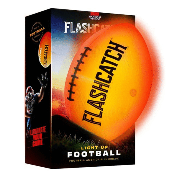 Light Up Football - Glow in the Dark Ball - NO 6